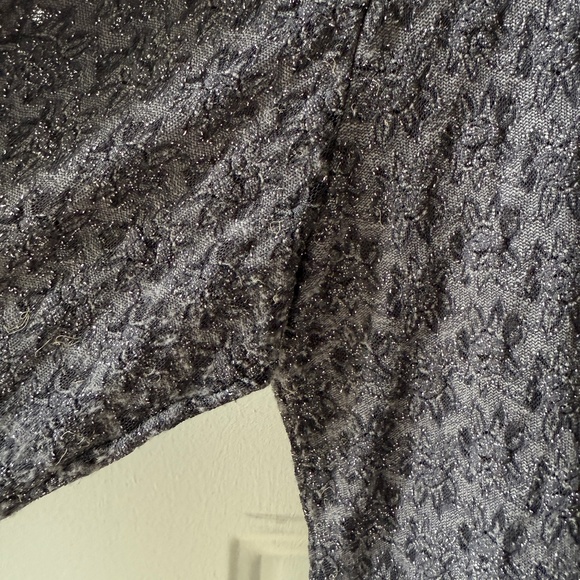 Renta Large Plum/Deep Purple Stretchy Lace with Sparkle Thread - Picture 6 of 6